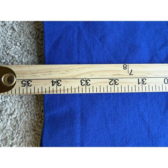 White House Black Market Cap Sleeve Knee Length Sheath Dress Royal Blue Womens 0 - Picture 9 of 9